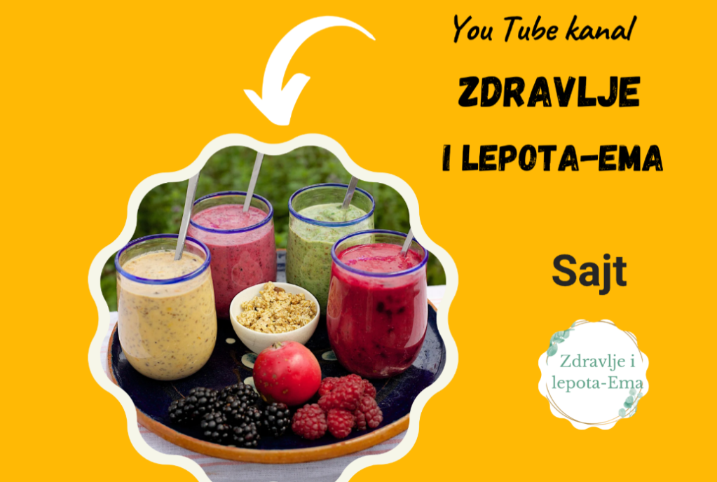 Zdravlje i lepota-Ema SAJT I YOU TUBE&nbsp;kanal